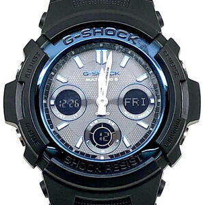 G-SHOCK CASIO Watch AWG-M100A-1A Radio Solar Tough Multi-Band 6 LED Light Com...